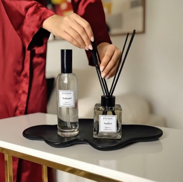 1 Diffuseur à Batônnets + 1 Spray d'Ambiance